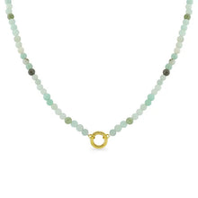 Load image into Gallery viewer, Semi Precious Natural Stone Charm Keeper