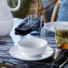 Load image into Gallery viewer, White Pearl Salad Plate