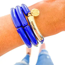 Load image into Gallery viewer, Acrylic Tube Bamboo Bracelets