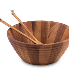 Load image into Gallery viewer, Bee Salad Bowl Set