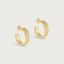 Load image into Gallery viewer, Cheval Braided Hoops