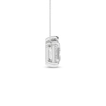 Load image into Gallery viewer, 14K WG Toi Et Moi Pendant Necklace