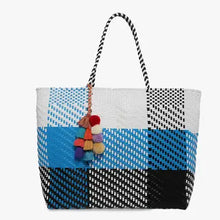 Load image into Gallery viewer, Allie Arrow XL Woven Tote