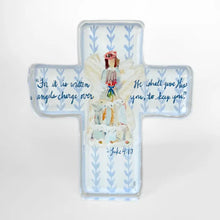 Load image into Gallery viewer, Angels to Watch Over Us Acrylic Cross
