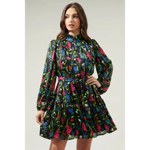 Load image into Gallery viewer, Madeline Groover Button Up Mini Dress