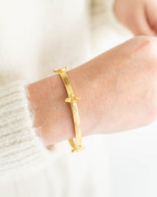 Load image into Gallery viewer, Gold Bee Bangle
