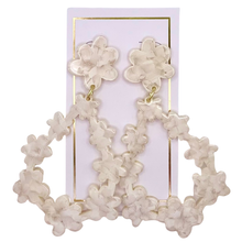 Load image into Gallery viewer, Bianca - White Shell Earring
