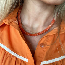 Load image into Gallery viewer, Lily Gemstone Bead Necklace
