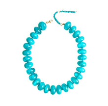 Load image into Gallery viewer, Bailey Chunky Beaded Necklace - Teal

