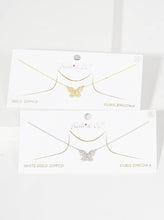 Load image into Gallery viewer, Gold Princess Butterfly Necklace
