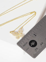 Load image into Gallery viewer, Gold Princess Butterfly Necklace
