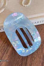 Load image into Gallery viewer, Jumbo Lay Flat Oval Hair Claw Clip
