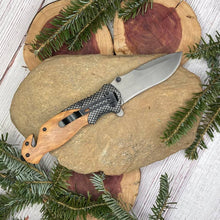 Load image into Gallery viewer, Deer Mountain Trees Pocket Knife
