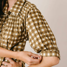 Load image into Gallery viewer, Painted Gingham Oasis Dress
