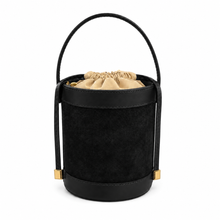 Load image into Gallery viewer, Mini Suede Leather Bucket Bag
