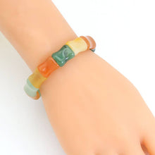 Load image into Gallery viewer, Bamboo Shape Stretchy Bracelet
