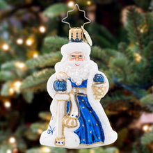 Load image into Gallery viewer, Cheerful Chinoiserie Santa Gem
