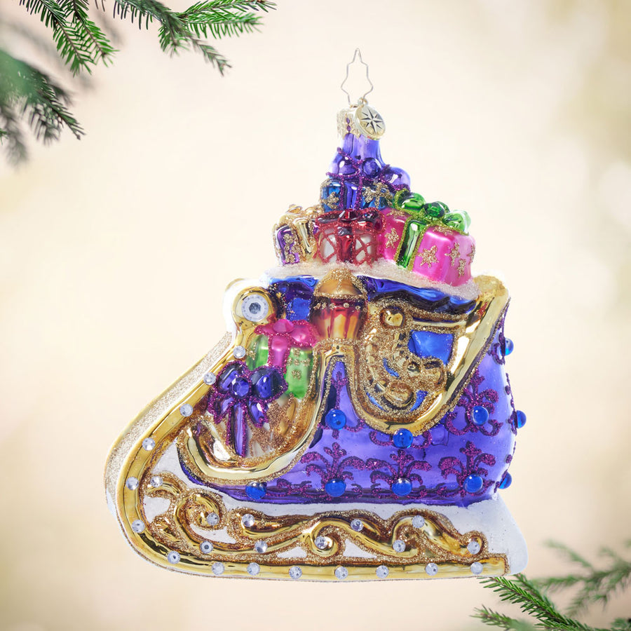 Royal Amethyst Sleigh