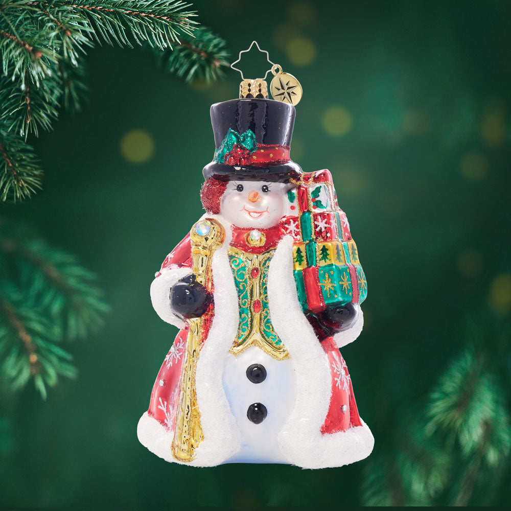 Gemstone Gentleman Snowman