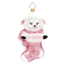 Load image into Gallery viewer, A Snowy Pink First Christmas

