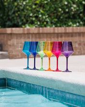 Load image into Gallery viewer, Acrylic Stemmed Wine Glasses - Jewel

