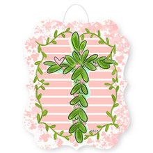 Load image into Gallery viewer, Pretty Pink Cross Door Hanger
