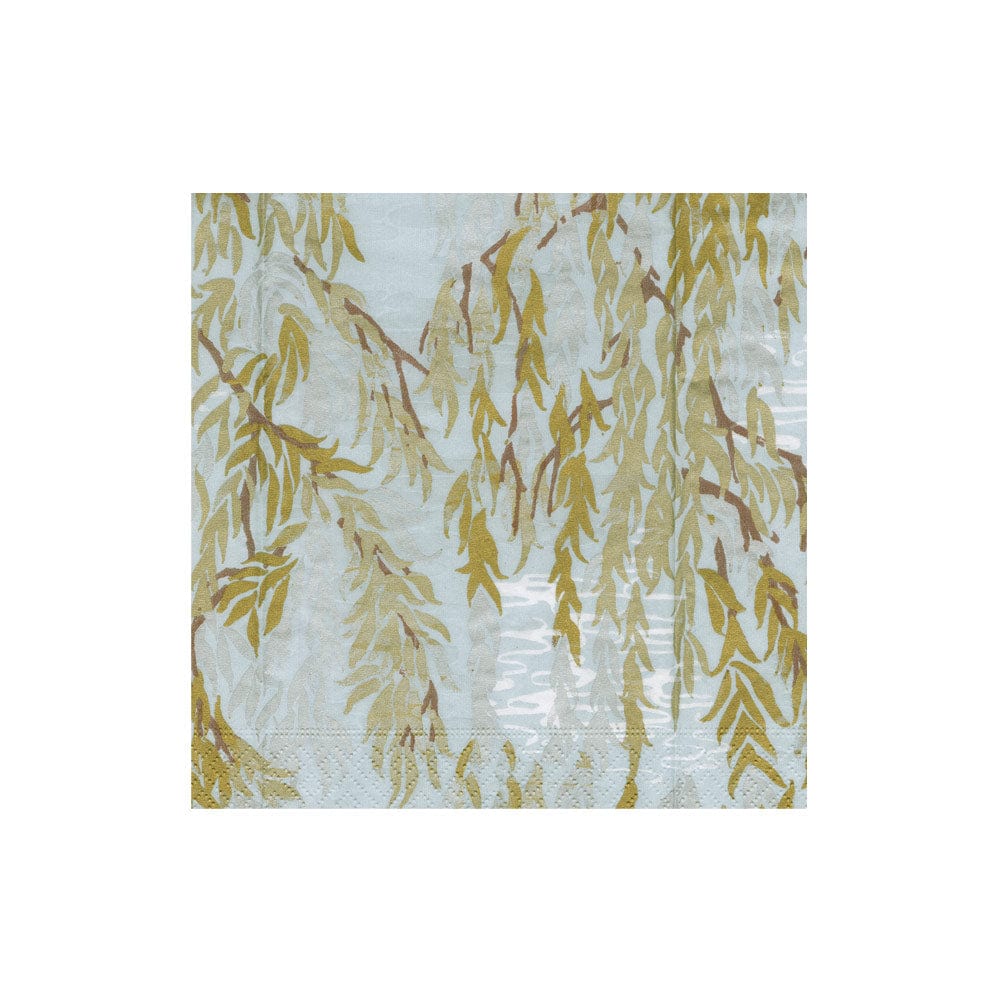 Willows Silver Cocktail Napkins