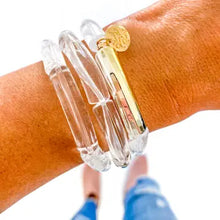 Load image into Gallery viewer, Acrylic Tube Bamboo Bracelets
