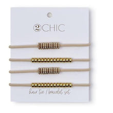 Load image into Gallery viewer, Elastic Hair Tie Bracelet Set
