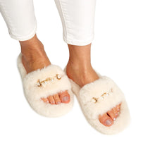 Load image into Gallery viewer, Faux Fur Slippers
