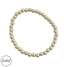 Load image into Gallery viewer, Classic 4MM  |  Gold Filled Beaded Bracelet
