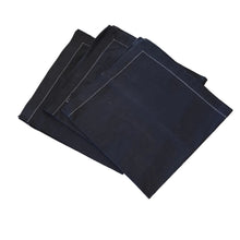 Load image into Gallery viewer, Black Hemstitch Napkins
