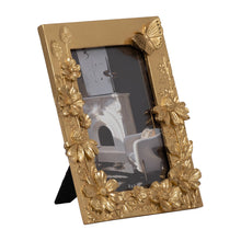 Load image into Gallery viewer, Gold Resin Boho Spring Time Photo Frame, 4x6 inches
