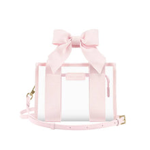 Load image into Gallery viewer, Case-Mate Ballet Pink Bow Clear Stadium Bag
