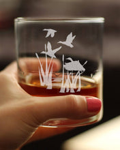 Load image into Gallery viewer, Duck Pond Whiskey Rocks Glass - 10 oz.
