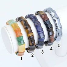 Load image into Gallery viewer, Bamboo Shape Stretchy Bracelet
