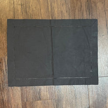 Load image into Gallery viewer, Black Hemstitch Mat
