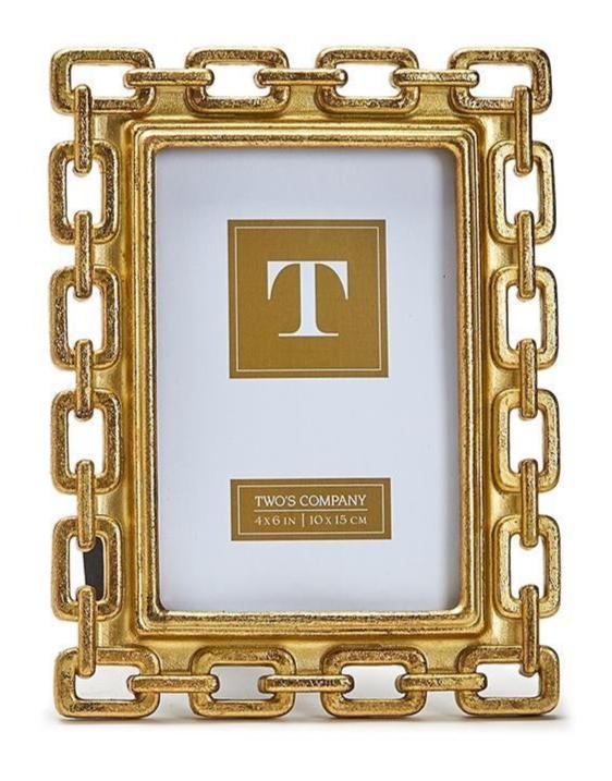 Gold Chain Photo Frame