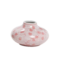 Load image into Gallery viewer, Pink Chinoiserie Vases
