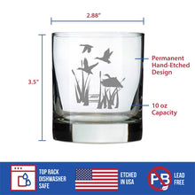 Load image into Gallery viewer, Duck Pond Whiskey Rocks Glass - 10 oz.

