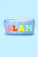 Load image into Gallery viewer, Classic Glam Small Travel Cosmetic Makeup Pouch
