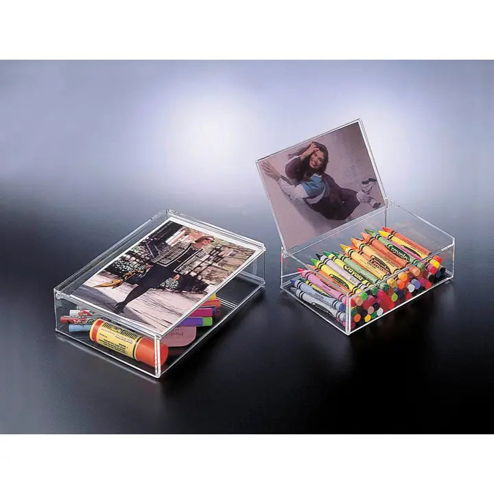 5x7 Photo Box W/ Slide-In Photo Lid