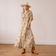 Load image into Gallery viewer, Wavy Stripe Oasis Dress
