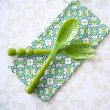 Load image into Gallery viewer, Bermuda Salad Servers, SumnerEdit
