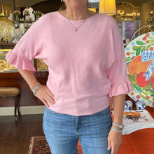 Load image into Gallery viewer, Frou Ruffle Sleeve Sweater

