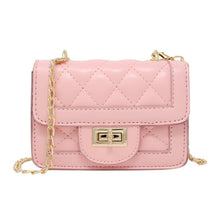 Load image into Gallery viewer, Tiny Pink Quilted Mini Purse
