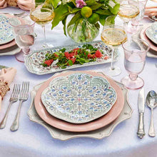 Load image into Gallery viewer, Villa Seville Scalloped Salad/Dessert Plate - Chambray
