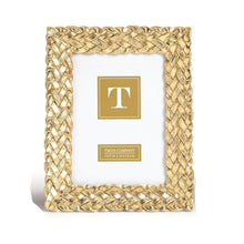Load image into Gallery viewer, 5X7 Gold Braid Frame
