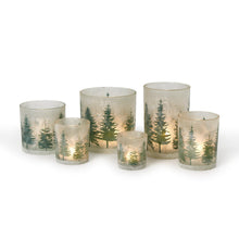 Load image into Gallery viewer, Winter Forest Candleholders
