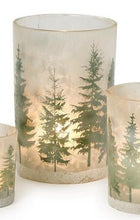 Load image into Gallery viewer, Winter Forest Candleholders
